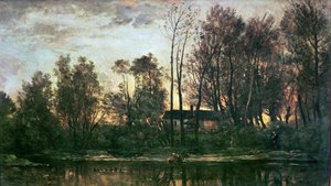 Atardecer, Bas-Meudon (Hauts-de-Seine), 1869